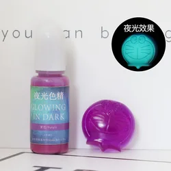 Vibrant Glow - in - the - Dark Epoxy Resin Color Pigments for Handmade Jewelry Crafting (20)