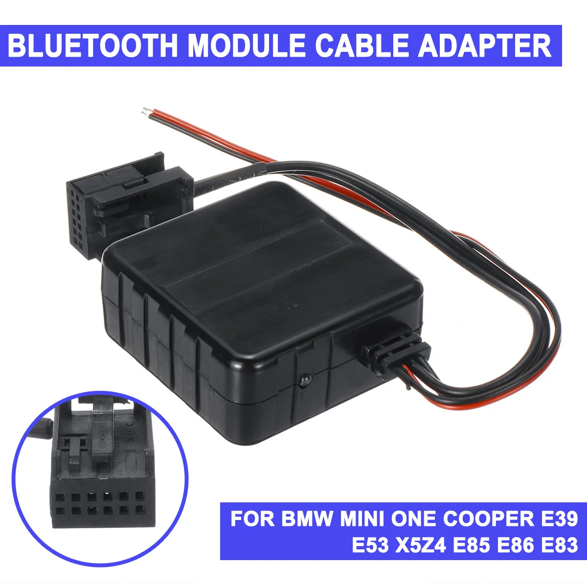 Автомобильный bluetooth AUX кабель адаптер для BMW MINI ONE COOPER E39 E53 X5Z4 E85 E86 E83 Радио стерео музыка