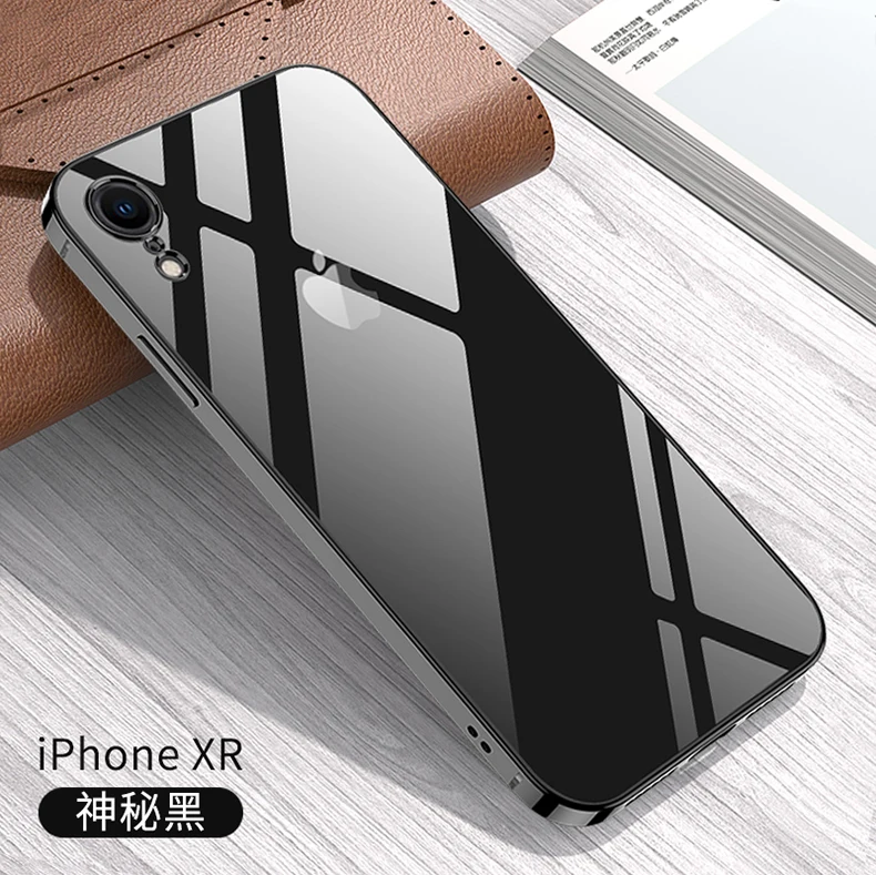 iphone 12 pro max silicone case Square Transparent Case For iPhone XR Plating Silicon Clear Accessories Cover For iPhone 11 13 Pro Max XS 12 Mini 7 8 Plus Case iphone 12 pro max case