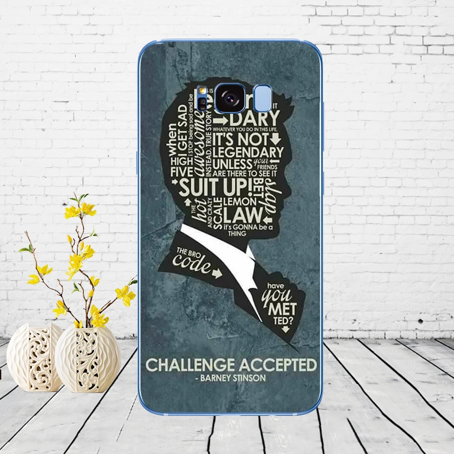 Мягкий силиконовый чехол для samsung Galaxy S6 S7 edge S8 S9 S10 plus A70 A50 чехол 121DD how i met your mother himym quotes - Цвет: 4