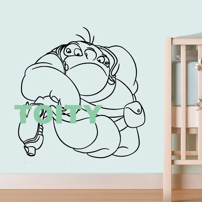 Лило и Стич Aloha Pleakley Jumba наклейка «Ohana значит семья» означает мультфильм виниловая наклейка на стену искусство Дети Детская домашний декор