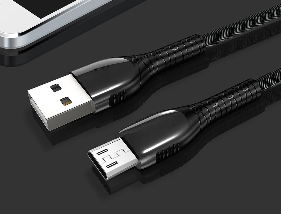 Micro USB кабель QC 3A Быстрая зарядка для samsung Galaxy S3 S4 S6 S7 Edge A5 A7 J5 J7 Android мобильный телефон Microusb кабель