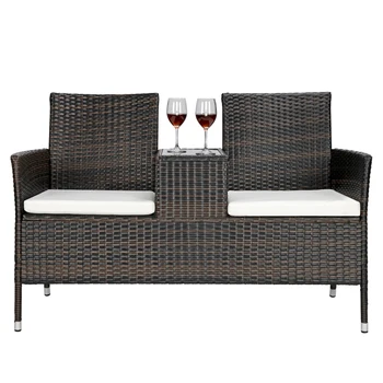 

Rattan Chair Lover Chair Brown Gradient