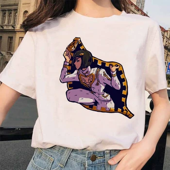 

Japan Anime Funny T-shirts for Man woman Printed Tshirt Casual Jojo T Shirt Ladies summer casual short sleeves