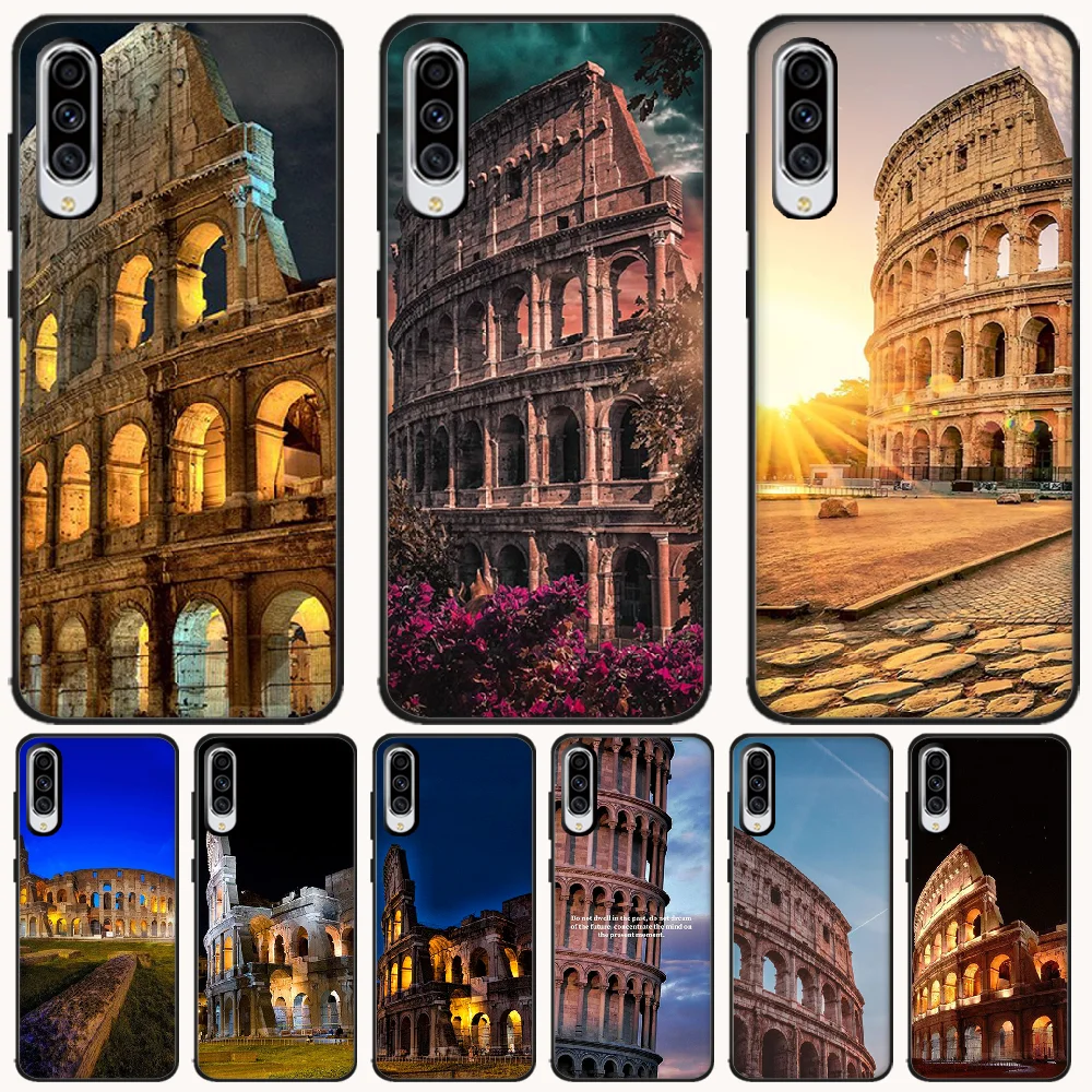 BaweiTE Colosseum Soft Silicone TPU Phone Cover For Samsung A6 6S 6Plus 7 720 750 8 PLUS 9 920 2018 A8 A9STAR | Мобильные телефоны