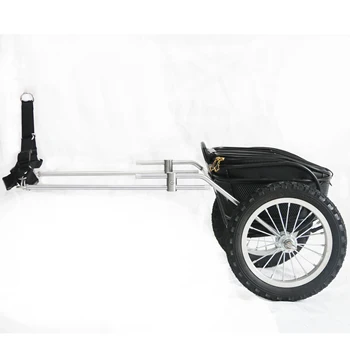 

Four-wheeled Pet Pull-rod Box Cart Foldable Multi-purpose Bag Go Out Light Stroller Two-wheeler