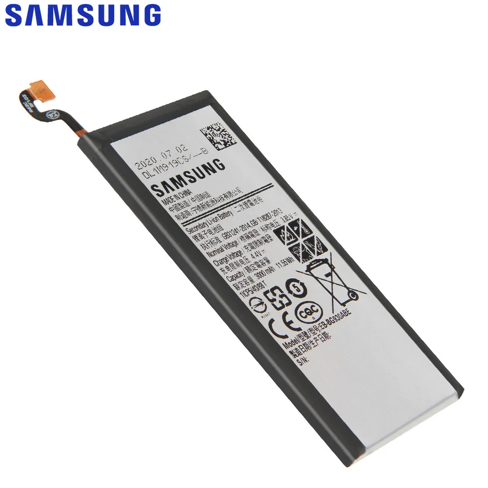 SAMSUNG оригинальный аккумулятор EB BG930ABE BG930ABA для Samsung GALAXY S7 Edge G9300 G930A F P L V G9308 S6 + S6Edge