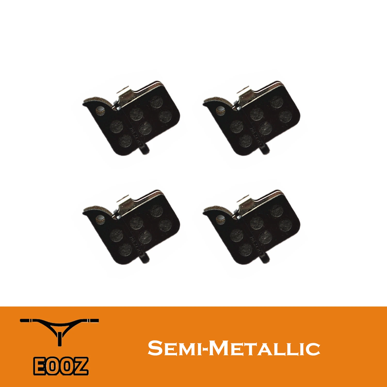 Pastiglie Freno A Disco Idrauliche Semi-Metalliche Per Bicicletta A 4 Coppie Per Sram Hrd Red Etap, Force 22, Cx1, Rival 22, S700 B1 Level Ult / Tlm