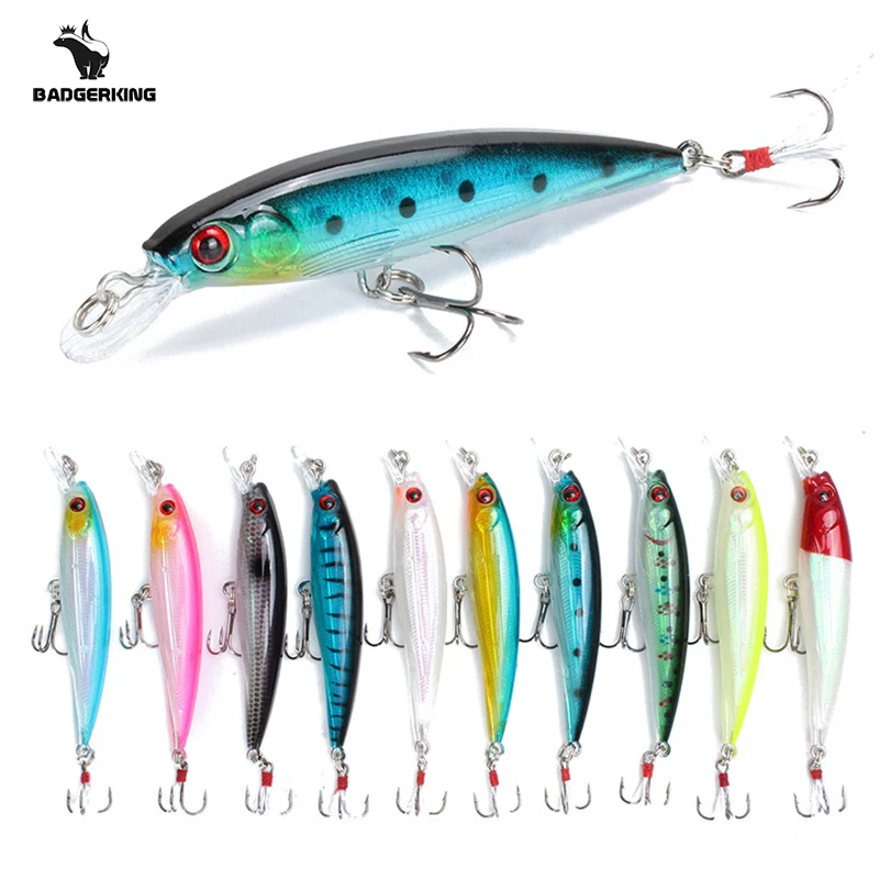 8Cm/12G Top Acqua Matita Richiamo Di Pesca Wobblers Minnow Superficie Dog Walking Whopper Plopper Hardbait Popper Per Outdoor Poper