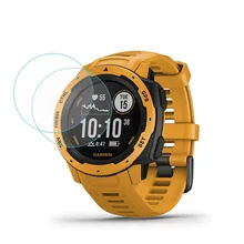 2 упаковки) защитная пленка из закаленного стекла прозрачная защита для Garmin Instinct Watch Smartwatch Защитная крышка экрана