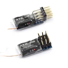 Compatível com futaba mini receptores para rc 4ch 6ch, resposta rápida e alta sensibilidade recomendada para t6j/t14gs/16tamanho/18tamanho/18mz