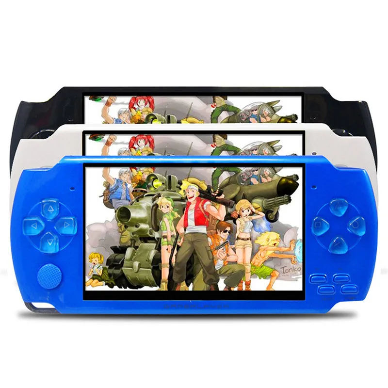 

Video Game Console Player X6 for PSP Gamapad Handheld Retro 4.3 inch Screen Mp4 Player Game Player Support Camera,Video,E-book