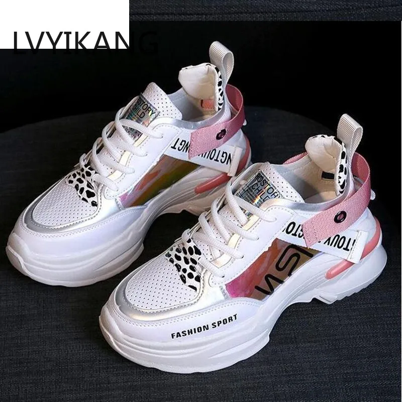 2019 New Spring Fashion Women Casual Shoes Comfortable Platform Shoes ...