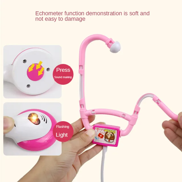 Kids Doctor Toys Role Playing Games Set Dentist Toys Hospital Pretend Play Medical Kit Nurse Bag Toys For Children Best Gift 3