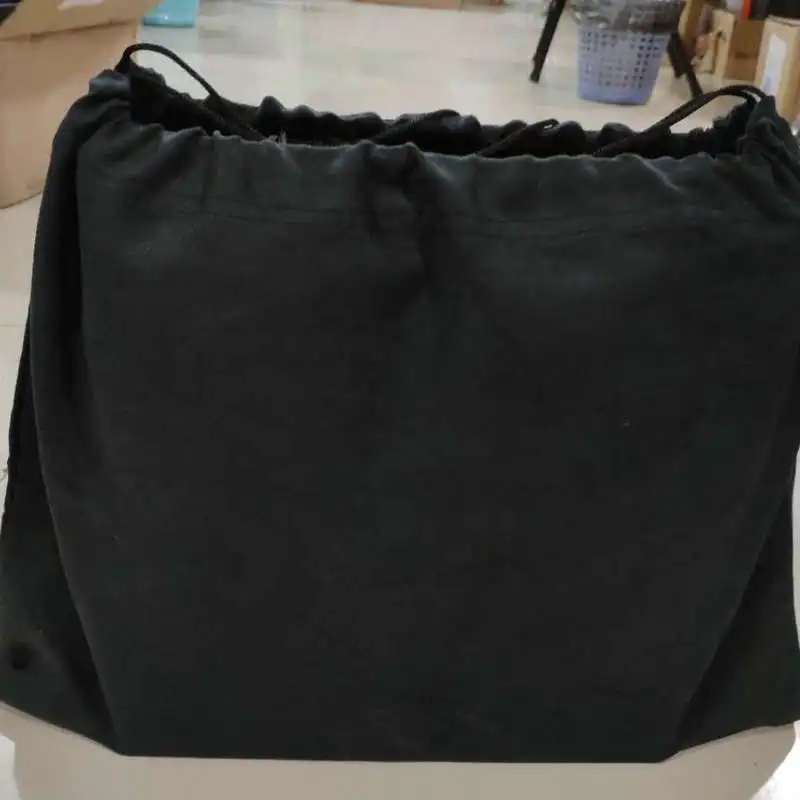 7 размеров, черный, устойчивый к царапинам мешок для пыли, домашняя сумка, одежда, обувь, влагостойкая упаковка, сумка из искусственной кожи, мягкая - Цвет: 12X24CM