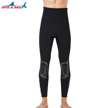 

New diving pants 3mm neoprene thickened warm winter swimming trunks trousers split cold-proof surfing snorkeling equipment