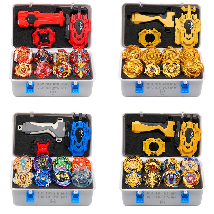 Takara Tomy Золотое средство для запуска Beyblade Burst набор Bayblades коробка Bey Blade детские