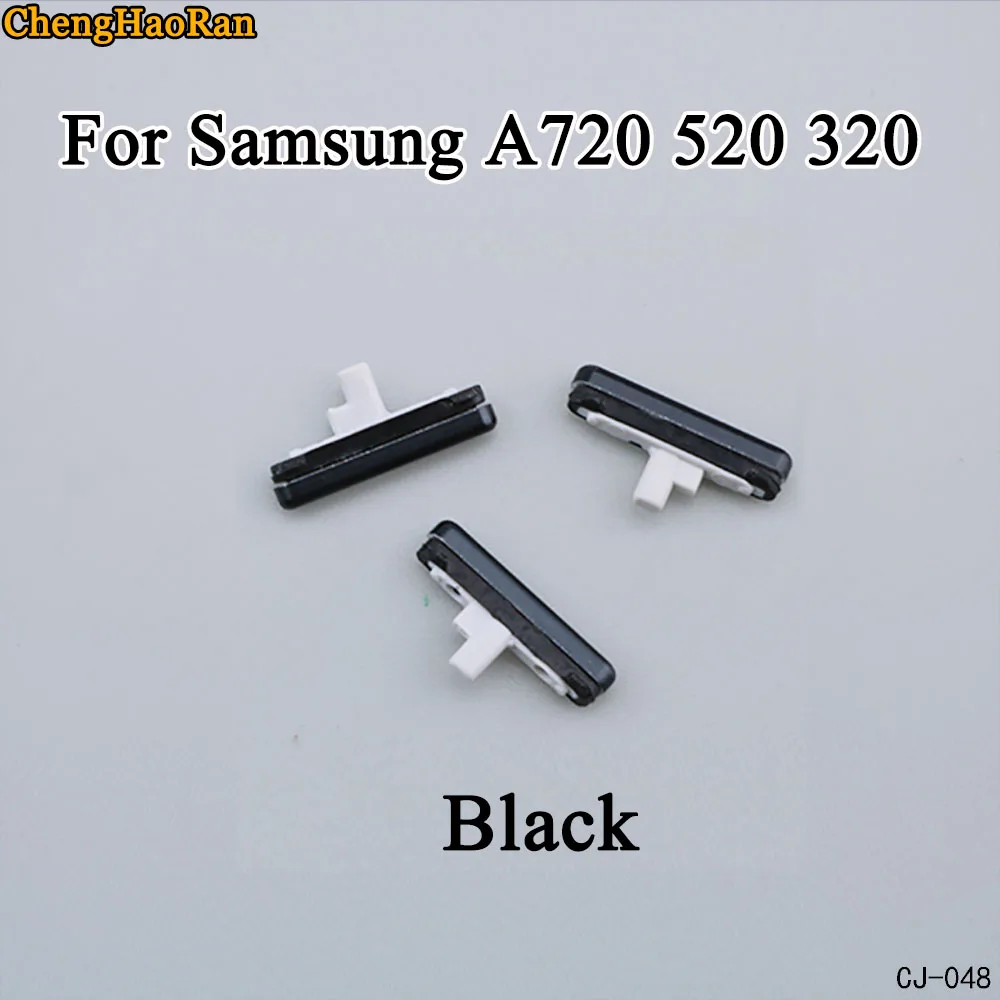 ChengHaoRan 1 комплект для samsung Galaxy A720 520 320 чехол для телефона гибкий шлейф для громкость, выключение звука Кнопка сбоку запасные части для замены