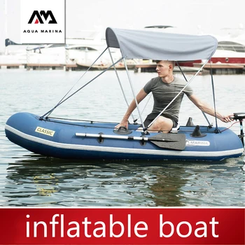 

PVC Inflatable fishing Boat 3M rubber boats Rowing Kayak for 2 person Outdoor Fishing Sports Double Valve Drifting Diving