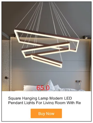 Современный подвесной светильник, кухонный светильник для гостиной, столовой, декор для ресторана, подвесной светильник, домашнее освещение с дистанционным управлением длиной 97 см