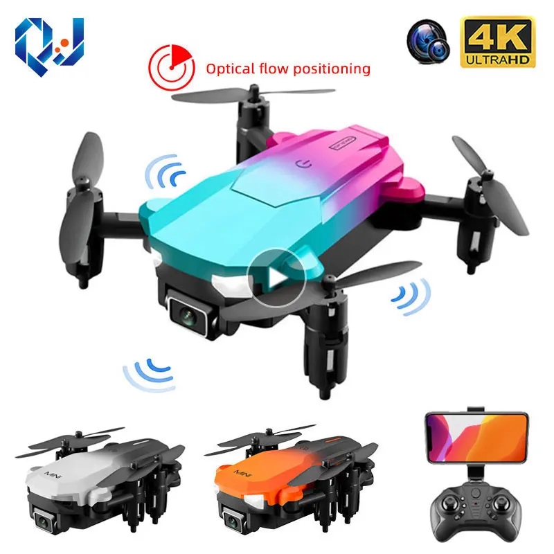2021 New KK9 Mini Drone 4K HD Dual Camera Altitude Hold Wifi FPV With Obstacle Avoidance Function Foldable Quadcopter Toy Gift 1
