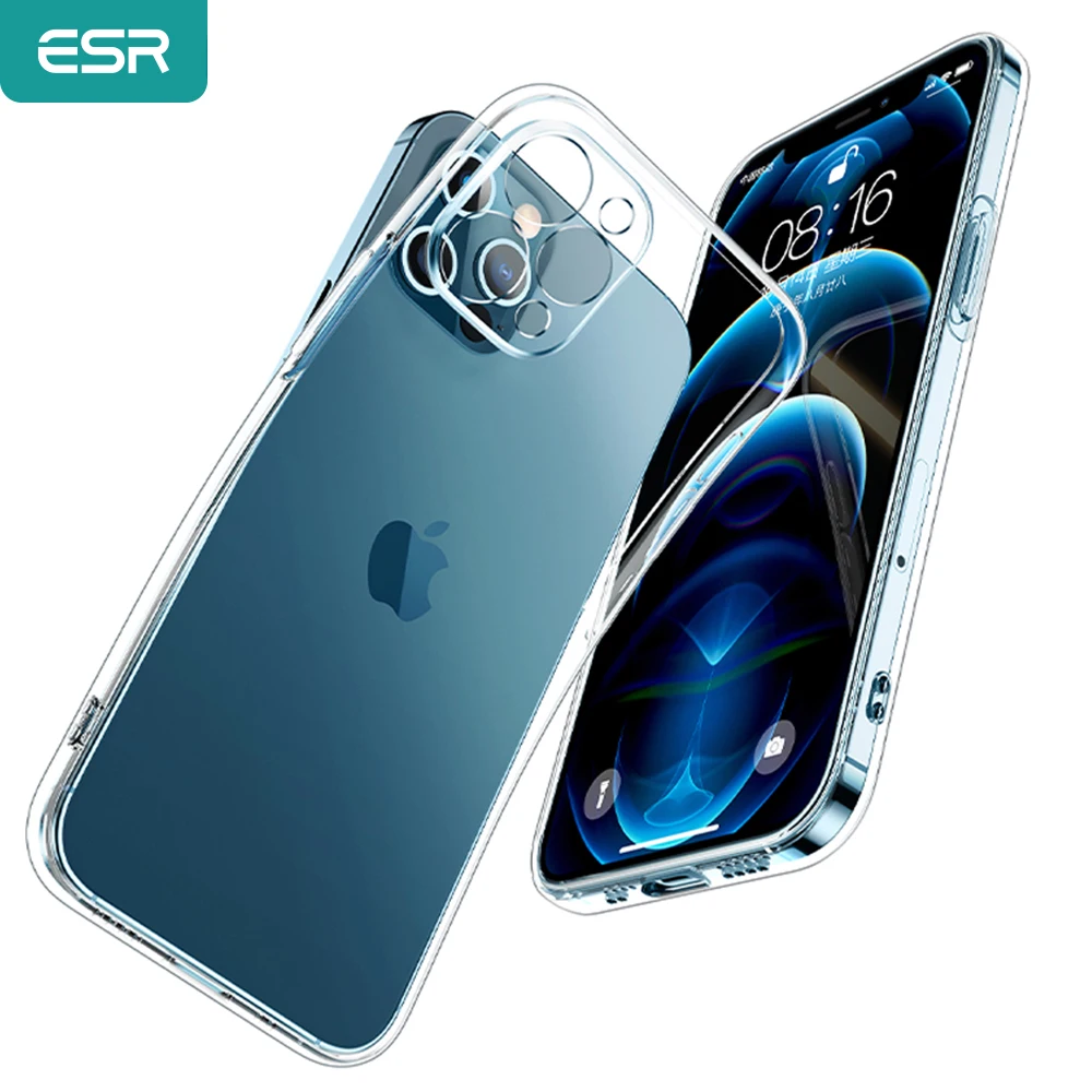 ESR for iPhone 12 Pro Max Clear Case for iPhone 12 Full Lens Protection