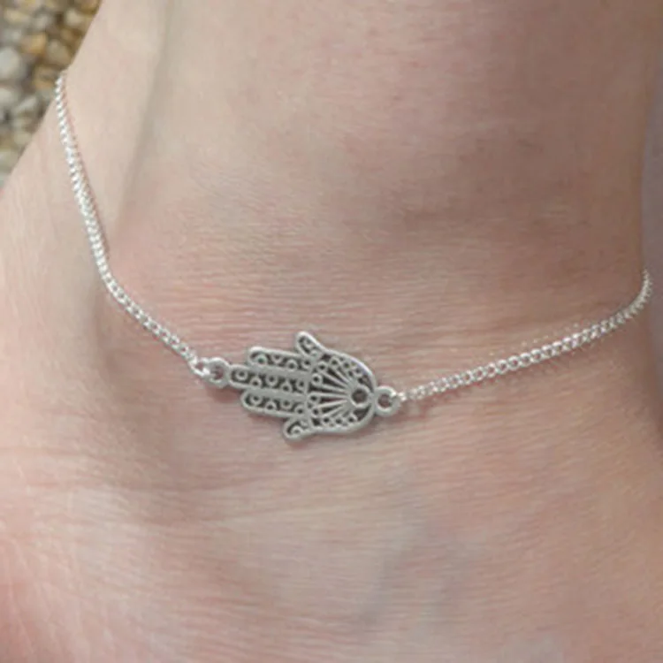 

Classic Luxury Women's New Products Weight of Palm Pendant Anklet Article Ankle Ring Anklet K139