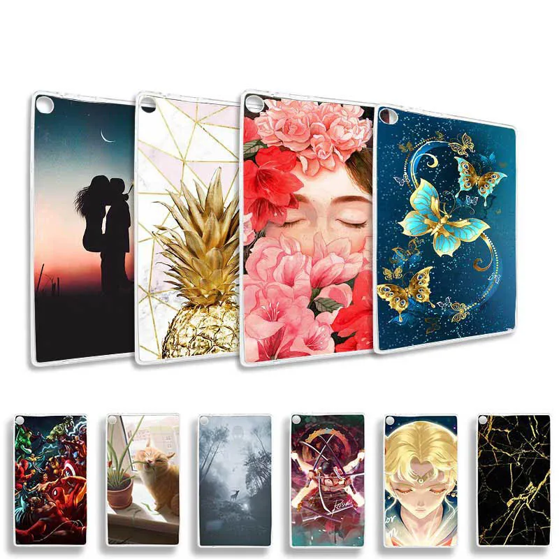 Силиконовый чехол s для samsung Galaxy Tab S6 мягкая задняя крышка из ТПУ SM T860 T865 10 5 дюймов