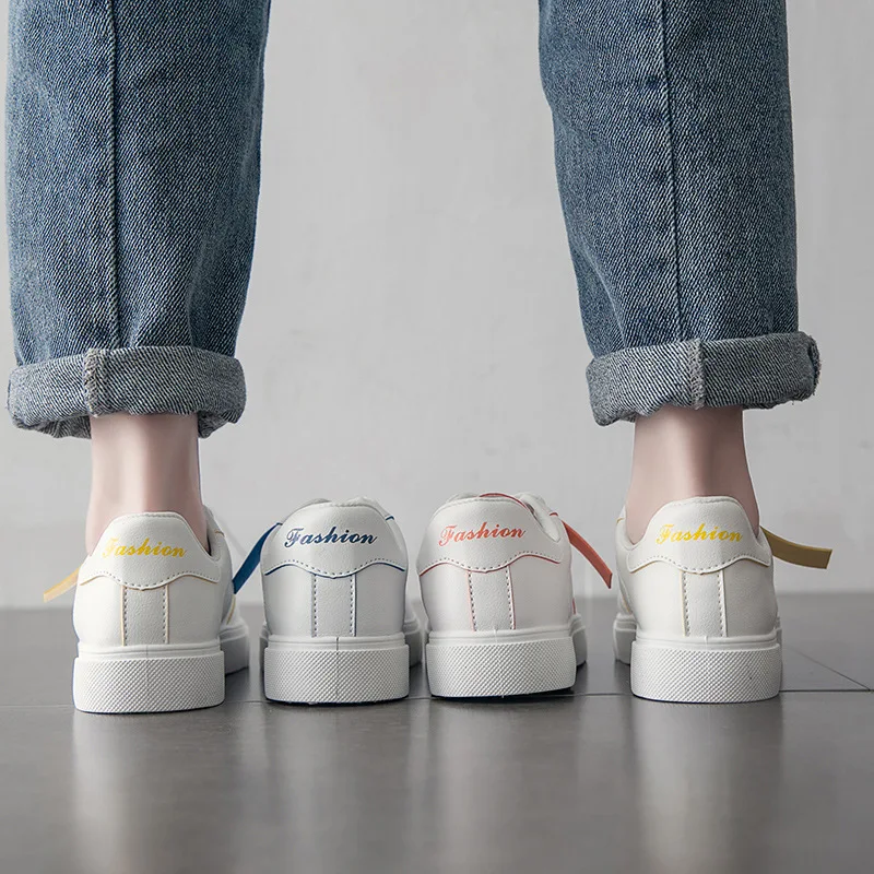 

2019 Autumn New Style Korean-style White Shoes Women's INS Versatile Students Casual Running Shoes Flat Sport Sneakers Women's