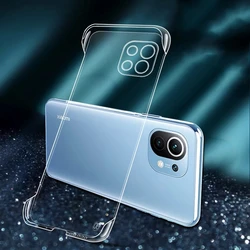 Sleek Frameless Clear Hard Shell Phone Case for Redmi  Note10 10S 4G (Clear)