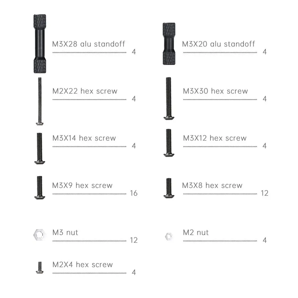 Screws pack for iFlight SL5 V2