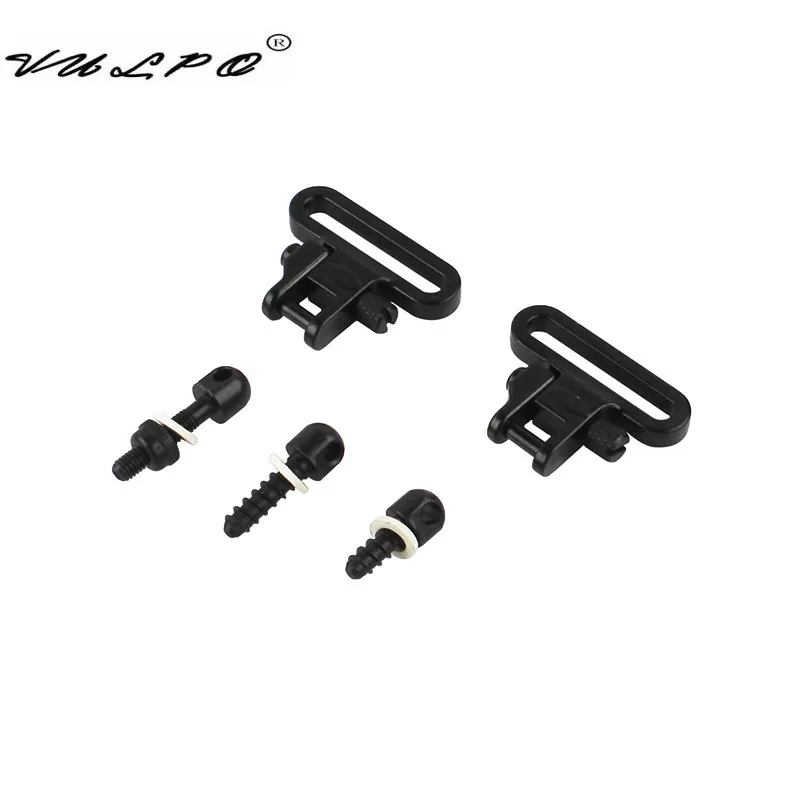 VULPO 1 пара Антабки для ружья сверхмощный пистолет Слинг поворотный с 3 шт. Резьбовые Заклепки Охотничьи аксессуары