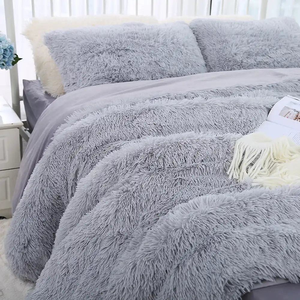 fur bed throws blankets