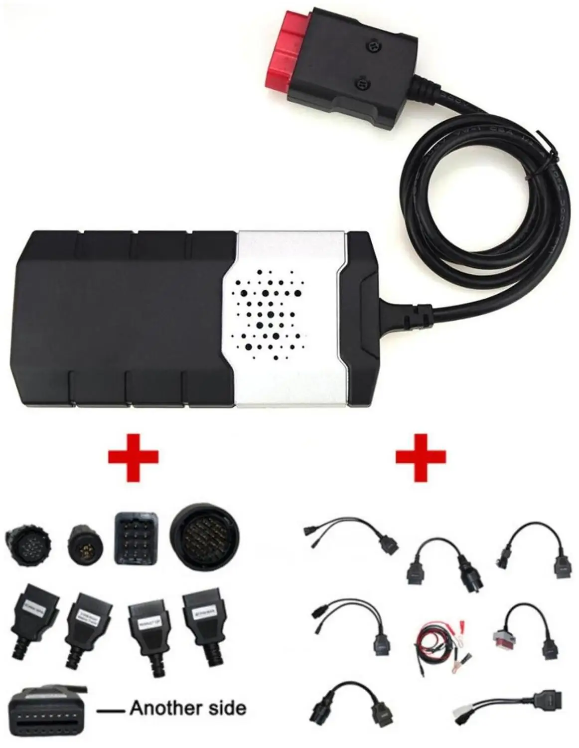 

DHL Free shipping for 2016.R0 keygen autocoms delphis ds150e ds150 with bluetooth tcs cdp pro + 8pcs car cables +8 truck cables