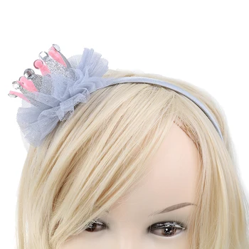 

2019 children pearl Tiara crown hair band Tiaras Hoop For hair closure Girl headband Headband Hair jewelry Accessories