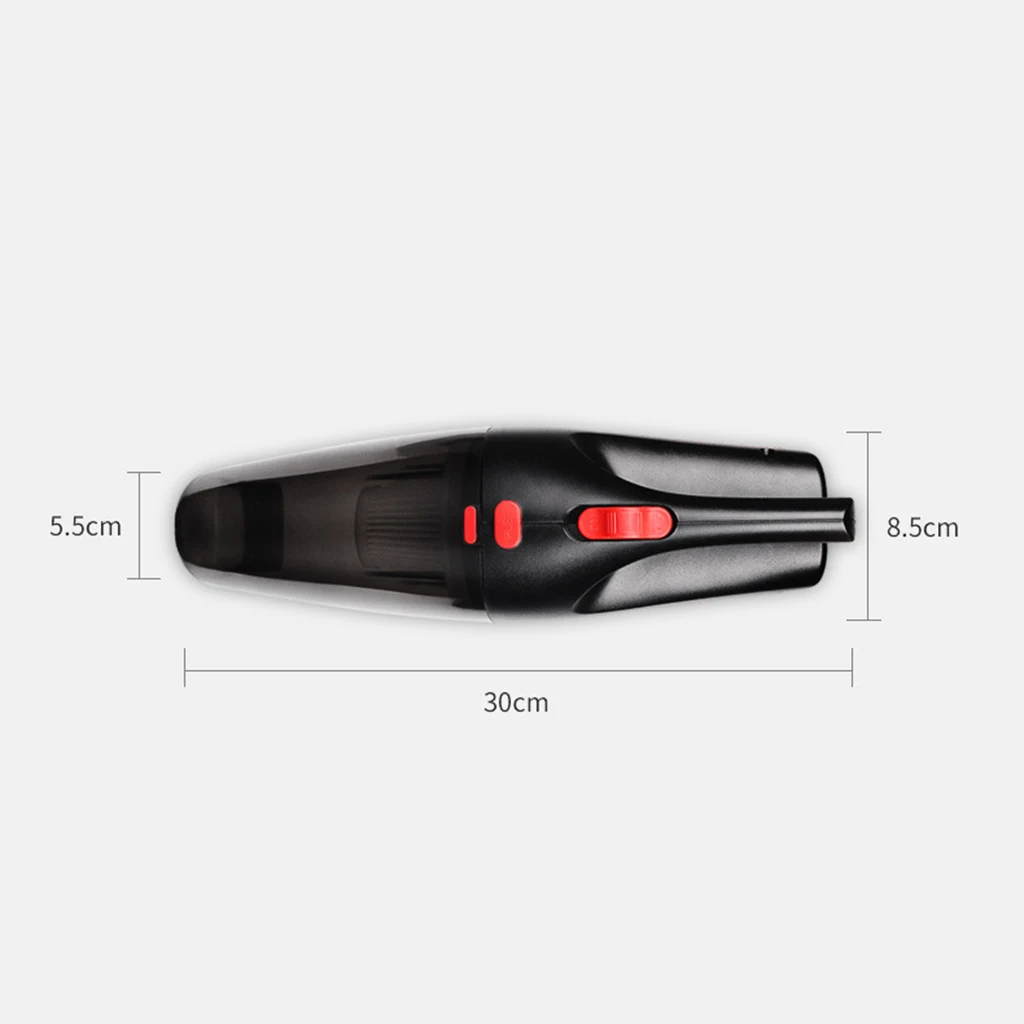 120W 4000Kpa Car Vacuum Cleaner High Suction Wet & Dry For Car  Home Pet Hair Office Handheld Cordless Mini Car Vacuum Cleaner