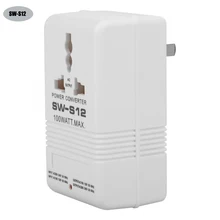Transformador conversor de voltagem, transformador de conversor de voltagem SW-S12 w 100 v/110v para 120v/220v & baixo transformador conversor de tensão conversor de energia