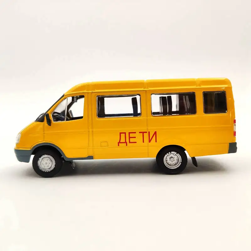 DeAgostini 1:43 ГАЗ-322121 ГАЗель ДЕТИ СССР литые модели автомобилей игрушки