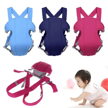 

Adjustable Baby Infant Toddler Newborn Safety Carrier Four Position Lap Strap Soft Baby Sling Carriers 3-16M