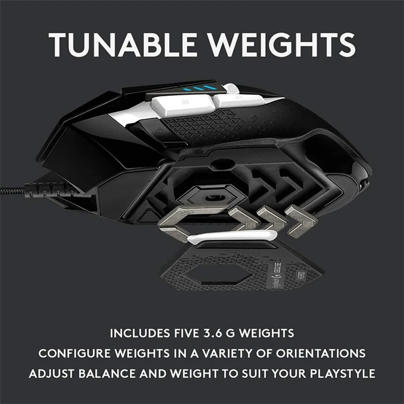 Новая Logitech G502 SE Hero высокопроизводительная Проводная игровая мышь RGB с 11