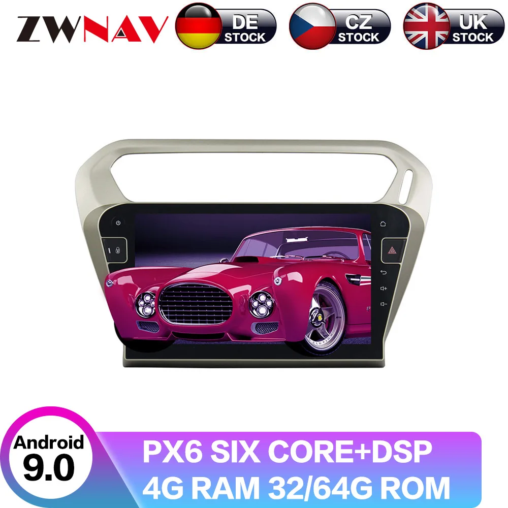 Android 9 8 Core с DSP для PEUGEOT PG301 2013- Автомобильный Радио Видео Плеер Мультимедиа gps навигация аксессуары для Android Sed