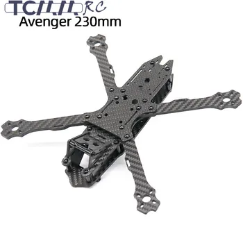 

TCMMRC 5 Inch Drone Frame Avenger Pro 230 Wheelbase 230mm 4mm Arm Carbon Fiber for RC Racing FPV Drone Frame Kit