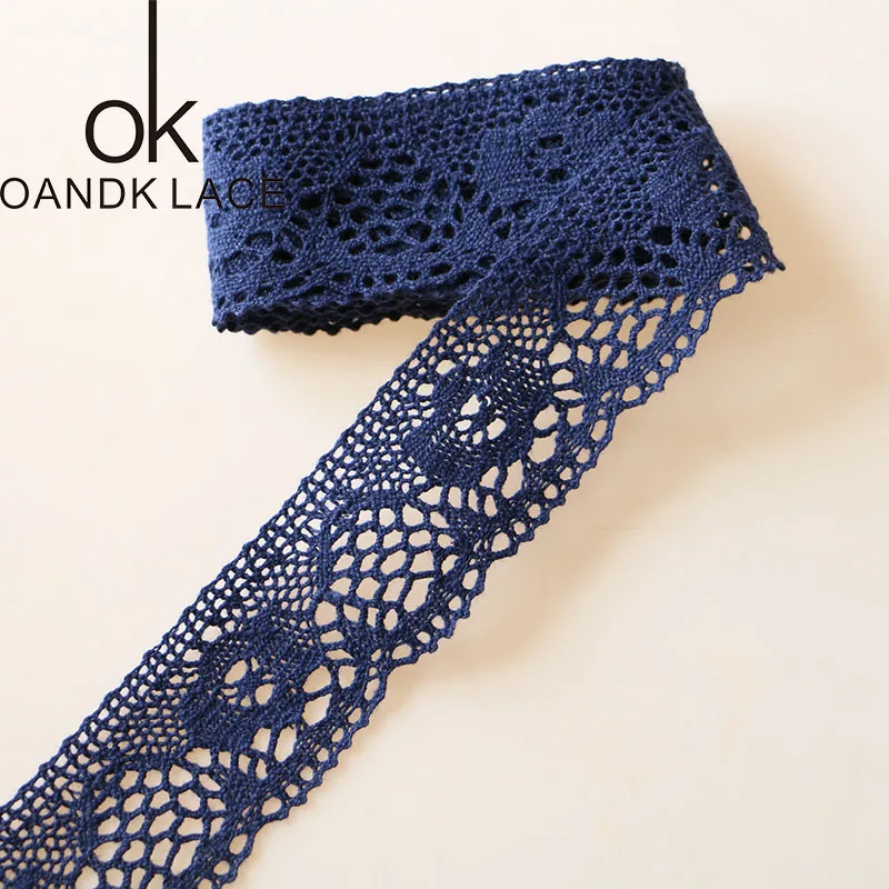 5 Yards Cotton Lace Ribbon Handmade Patchwork Scrapbook Craft for DIY Apparel Sewing Accessories lace ribbon,cotton ribbon,lace sewing supplies,lace sewing accessories,lace accessories,lace garment accessories
