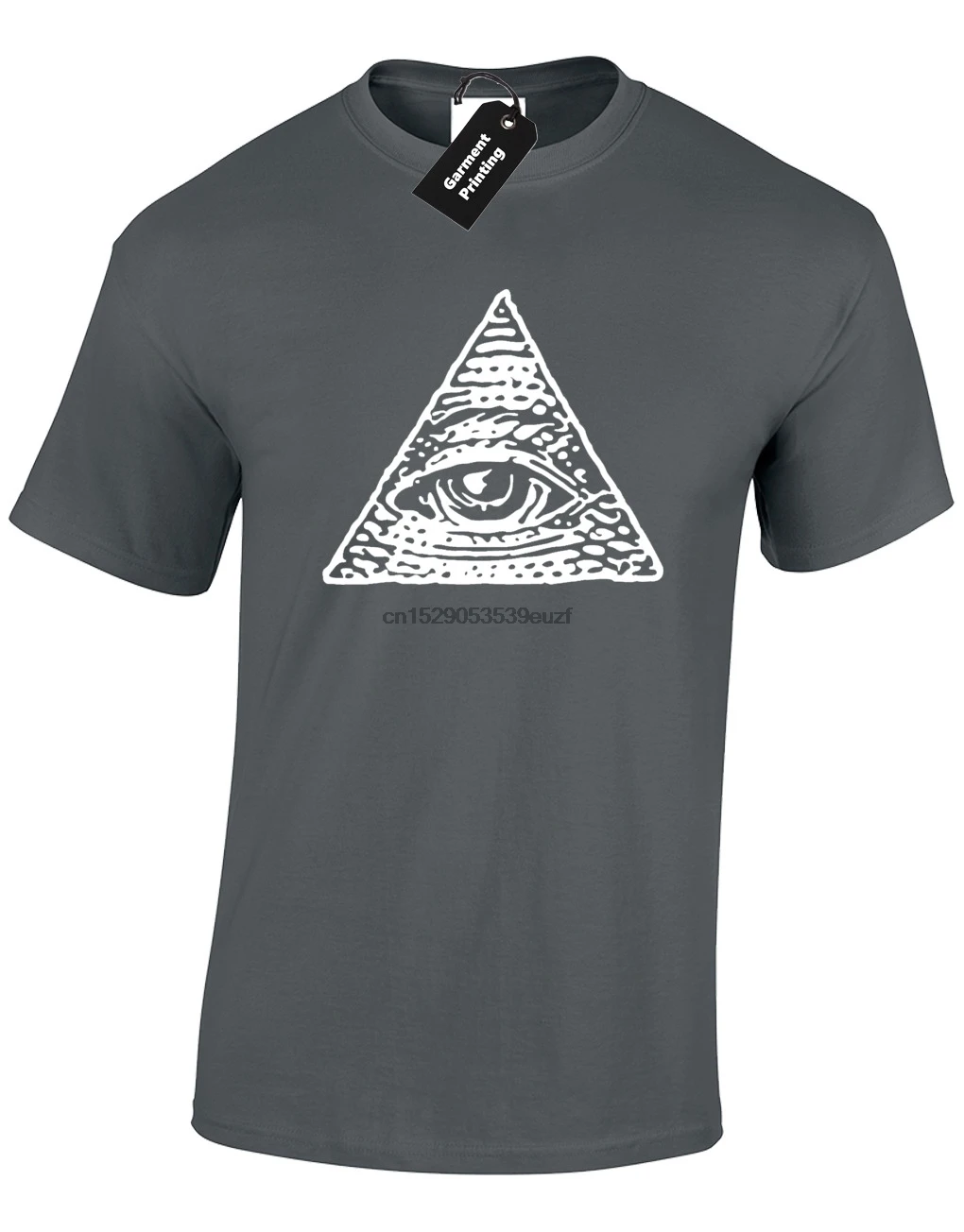 Мужская футболка с надписью ALL See EYE | одежда