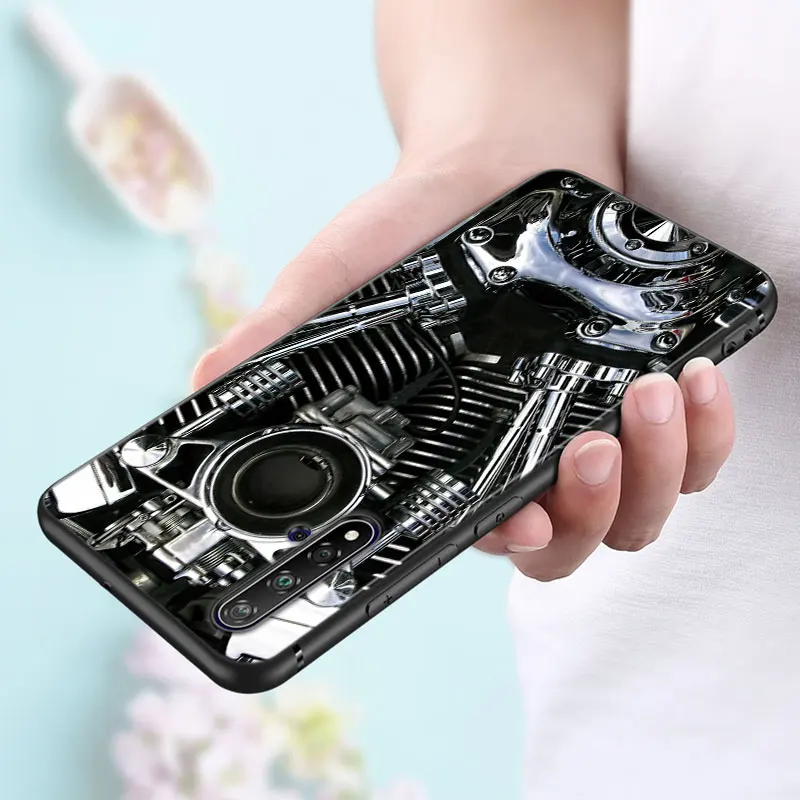 Черный силиконовый чехол moto внедорожный мотоцикл для huawei Nova 5 3i P Smart Z Plus P30 P20 Pro P10 P9 Lite Plus чехол для телефона