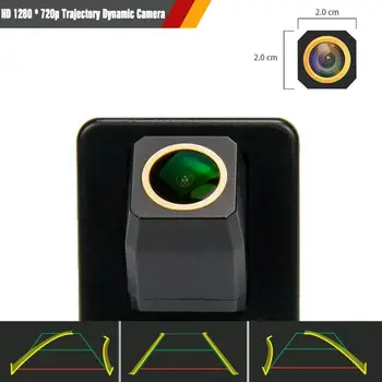 

HD 1280x720p Golden Camera Rear View Backup Camera Trajectory Dynamic Parking Line for Kia K3 K3S Cerato Forte 2013 -2015