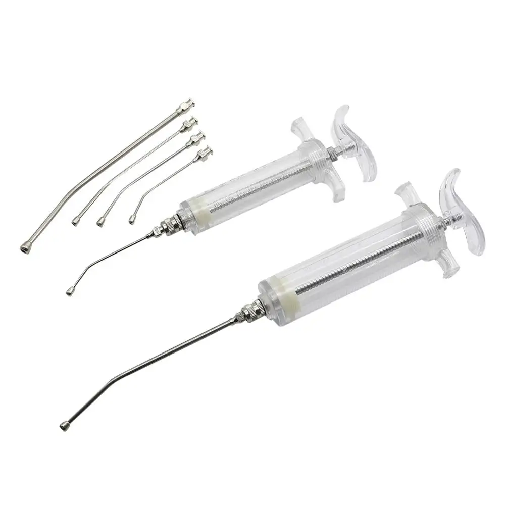 

1 Set 20ml/50ml Birds Feeding Syringe Kit With 6 Pcs Curved Gavage Tubes Bird Feeding Feed Medicine Supplies