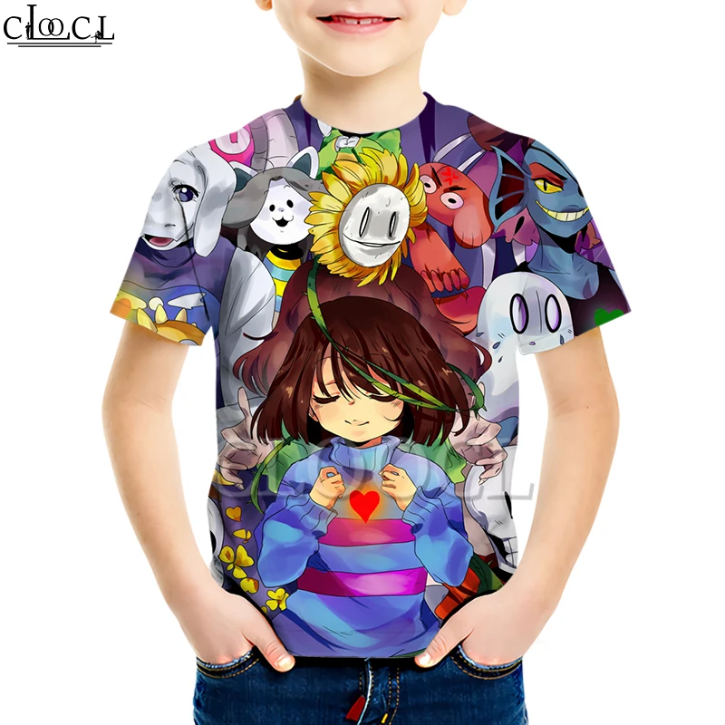 Drop Shipping Kid Game Undertale Sans Print Hoodie Boy Girl 3D Sweatshirt Daughter Clothing T Shirt