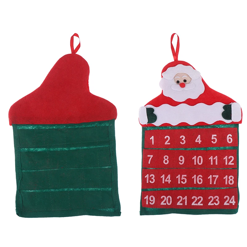 Advent Calendars Christmas Decorations Santa Claus Calendar Hotel Lobby Family Pendant