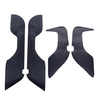 

DWCX 4pcs Inner Door Anti Kick Pad Panel Cover Trim Sticker Protective Film Fit For Honda Accord 2018 2019 2020